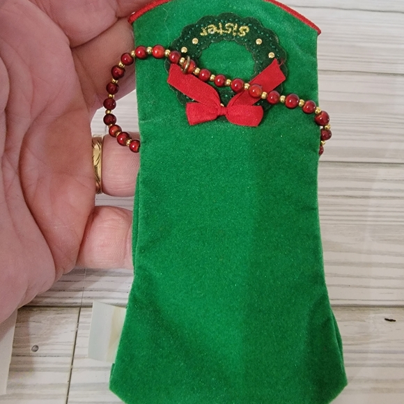 Lot of 9 different Christmas Ornaments Snoopy Snowmen Stars Sister Baseball - Picture 15 of 16